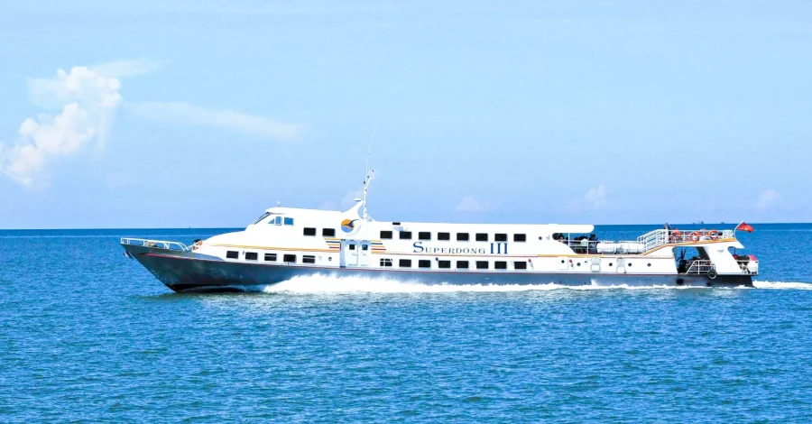 Tàu cao tốc tuyến Hà Tiên đi Phú Quốc