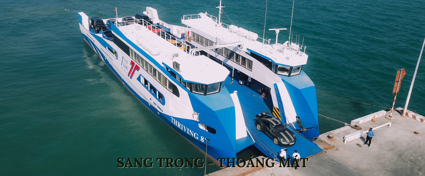 Phà đưa ô tô từ Rạch Giá đi Phú Quốc